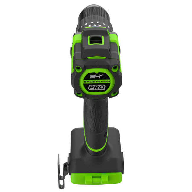 Дрель-шуруповерт ударная Greenworks HD560 24V аккумуляторная 