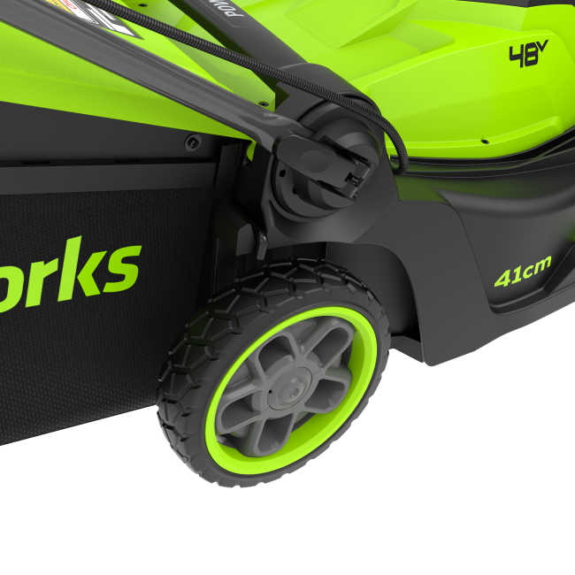 Газонокосилка Greenworks GD24X2LM411 24V аккумуляторная