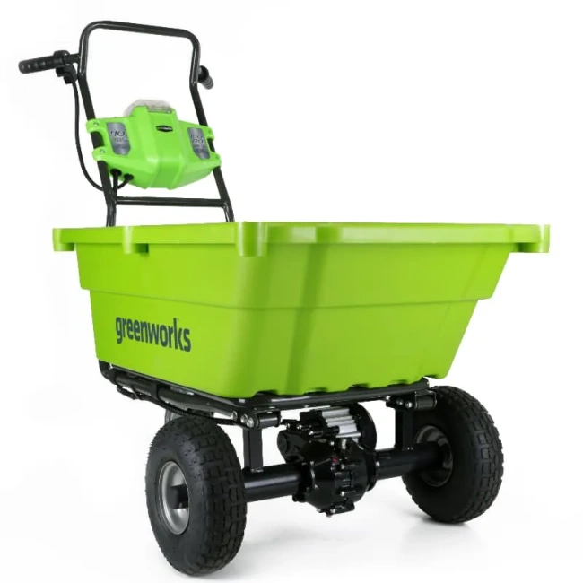 Тележка садовая самоходная Greenworks G40GC 40V аккумуляторная 