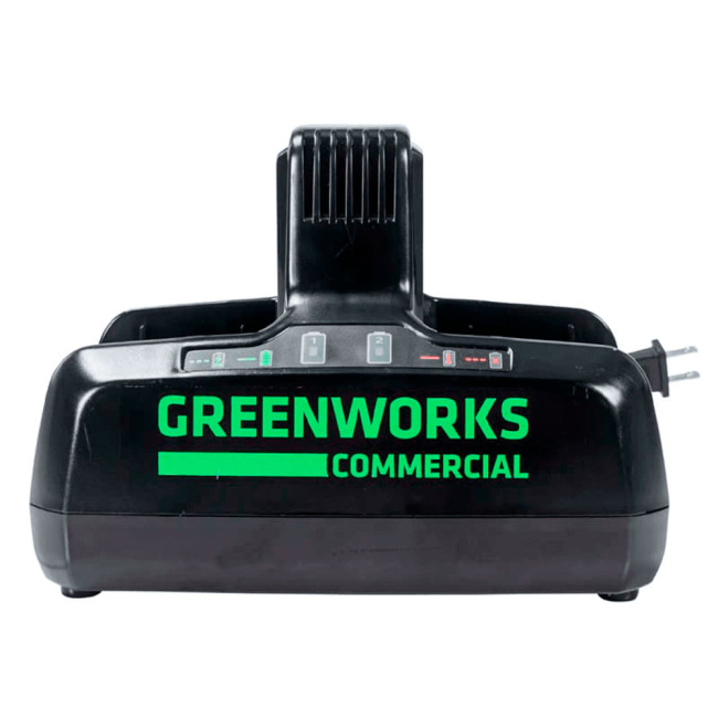 Зарядное устройство Greenworks G82C2 82V для двух аккумуляторов
