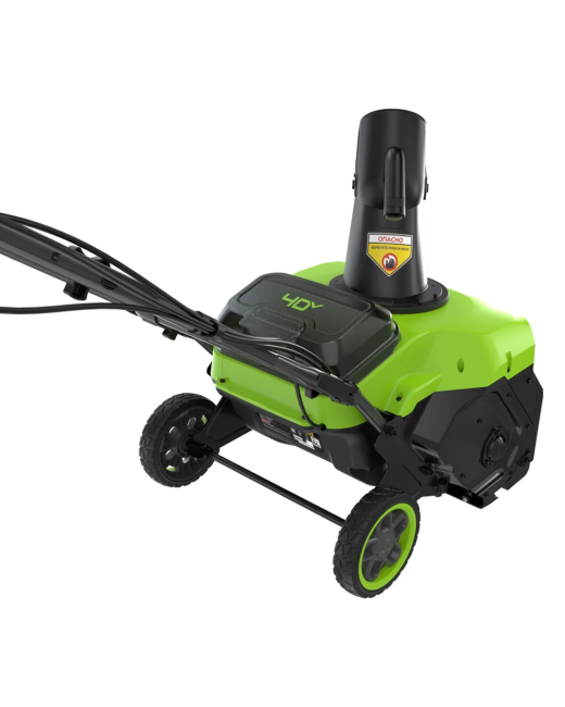Снегоуборщик Greenworks GD40STX2 40V аккумуляторный 