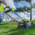 Газонокосилка самоходная Greenworks LM221S 82V аккумуляторная Газонокосилка самоходная Greenworks LM221S 82V аккумуляторная