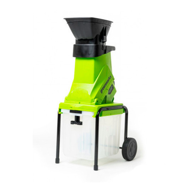 Садовый измельчитель с контейнером Greenworks GW-2800SD электрический
