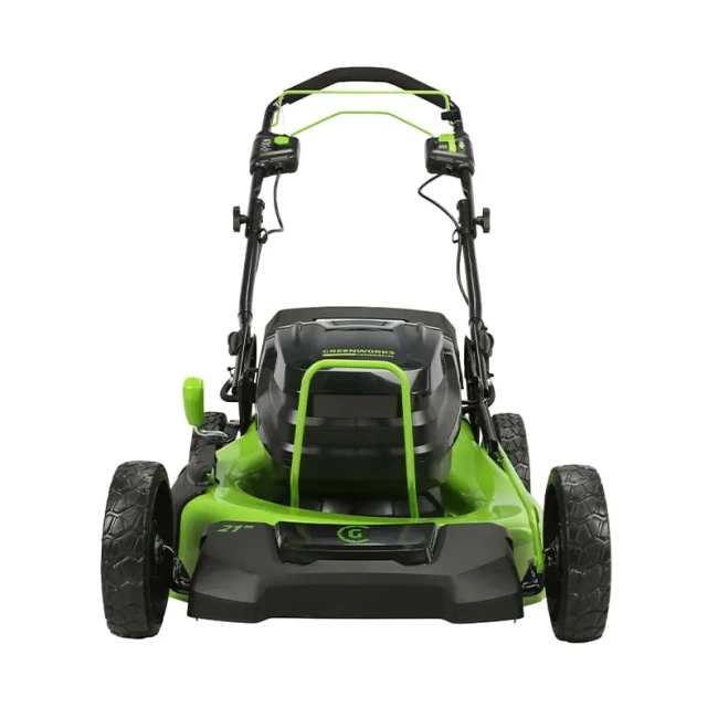 Газонокосилка самоходная Greenworks GC82LM51SP2 82V аккумуляторная