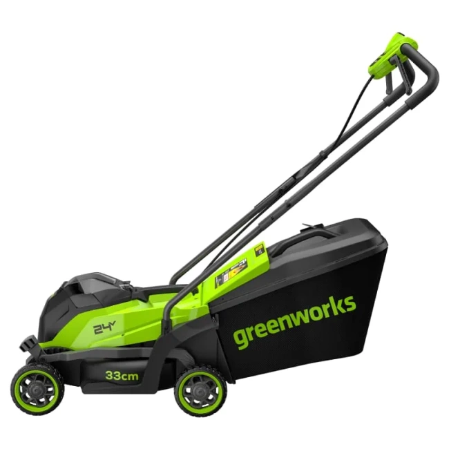 Газонокосилка Greenworks GD24LM331 24V аккумуляторная 