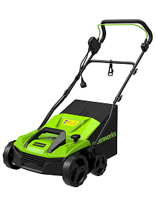 Аэратор-скарификатор Greenworks GDT15 электрический