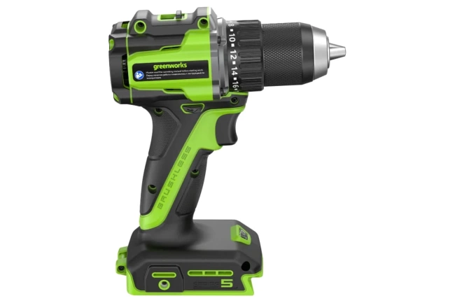 Дрель-шуруповерт Greenworks DD560, 24V аккумуляторная
