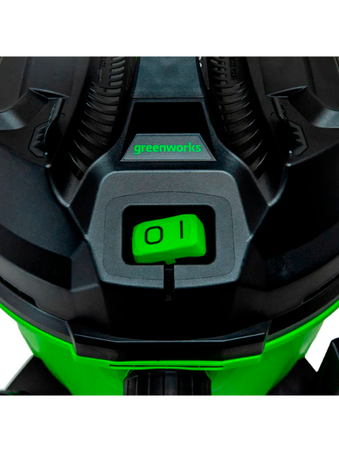 Пылесос строительный Greenworks G120WDV электрический