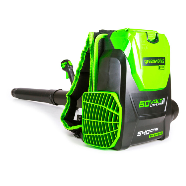 Воздуходув ранцевый Greenworks GD60BPB 60V аккумуляторный