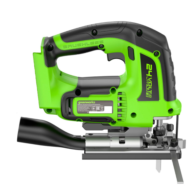Лобзик Greenworks GD24JS120, 24V аккумуляторный