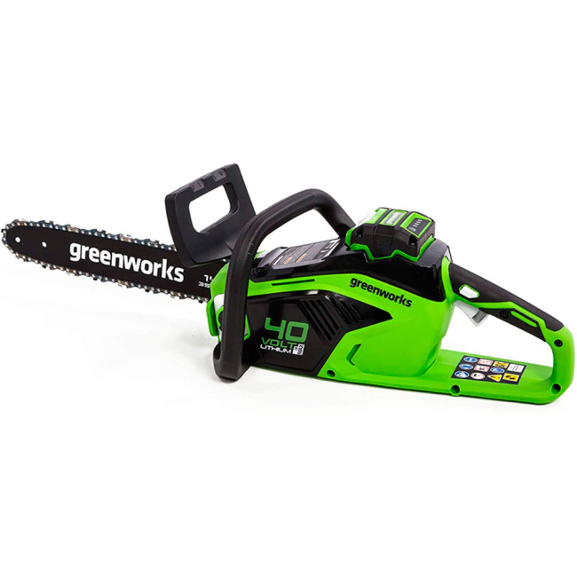 Пила цепная Greenworks GD40CS15 40V аккумуляторная