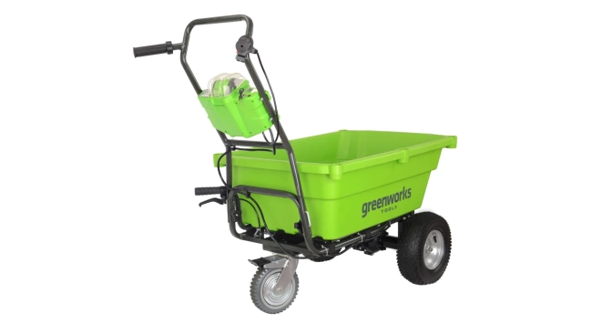 Тележка садовая самоходная Greenworks G40GCK4 40V аккумуляторная 