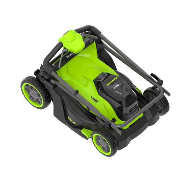 Газонокосилка Greenworks GD24X2LM411 24V аккумуляторная