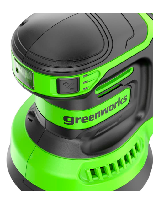 Шлифовальная машина эксцентриковая аккумуляторная Greenworks OS325 24V