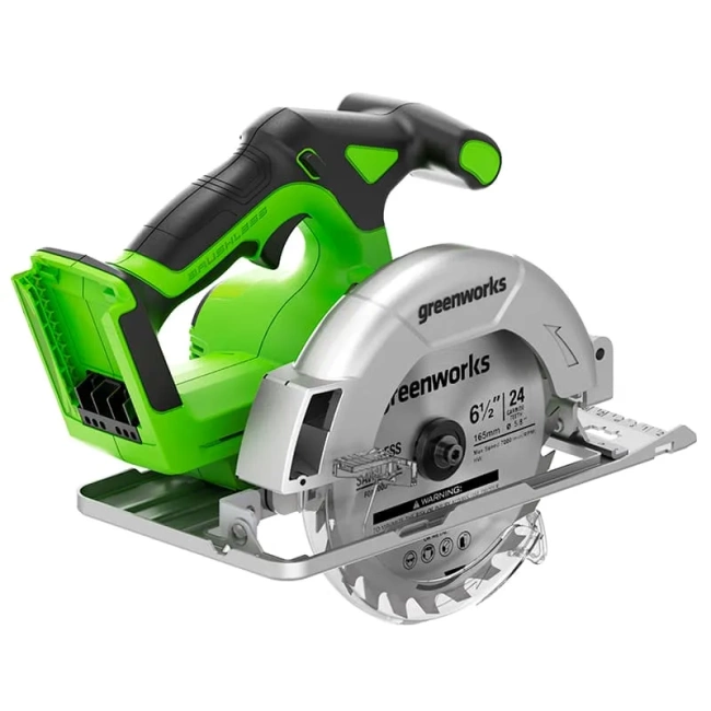 Пила циркулярная Greenworks GD24CS165 24V аккумуляторная 