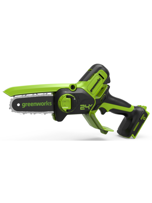 Мини-пила цепная Greenworks G24MCS10 24V аккумуляторная