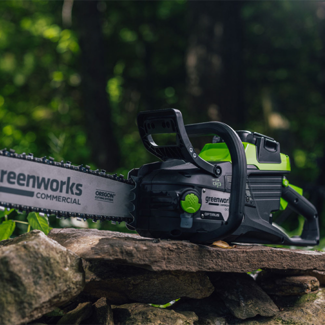 Пила цепная Greenworks OCS500 82V аккумуляторная