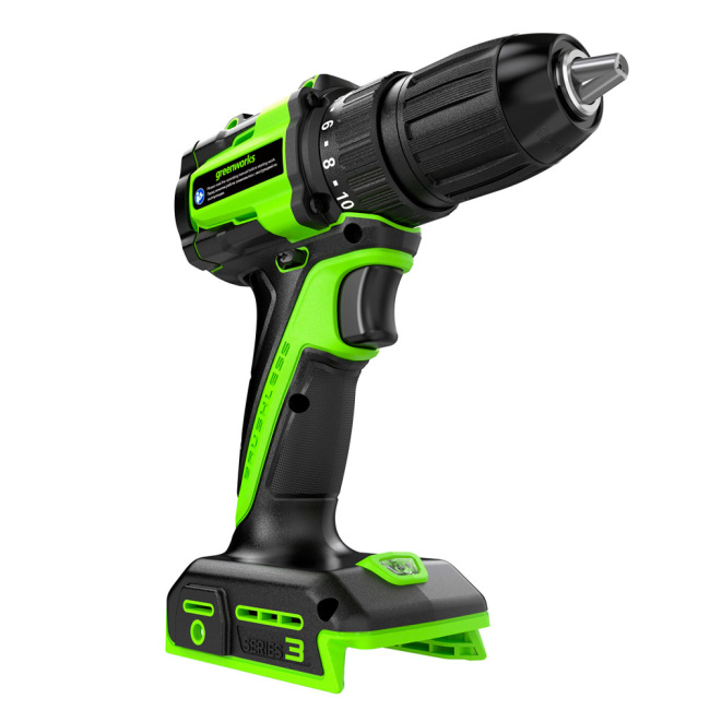 Дрель-шуруповерт Greenworks DD345 24V аккумуляторная 