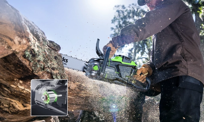 Пила цепная Greenworks OCS600 82V аккумуляторная 