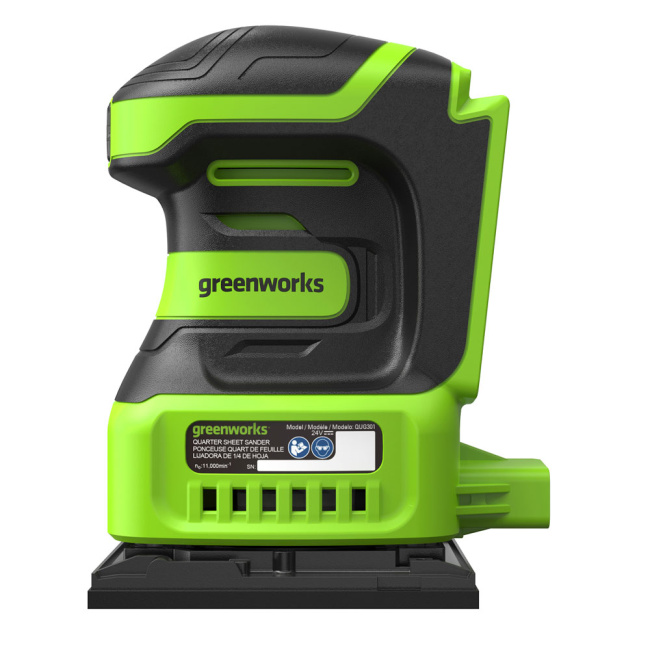 Шлифовальная машина плоская Greenworks G24SS14 24V аккумуляторная