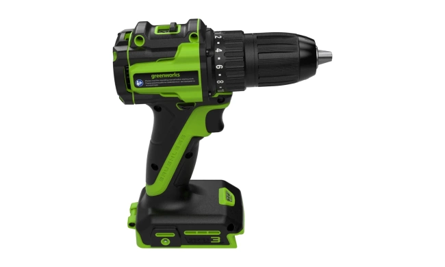 Дрель-шуруповерт Greenworks DD345 24V аккумуляторная 