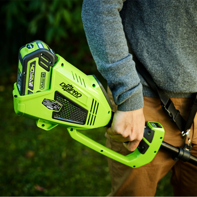 Триммер Greenworks GD40BC 40V аккумуляторный
