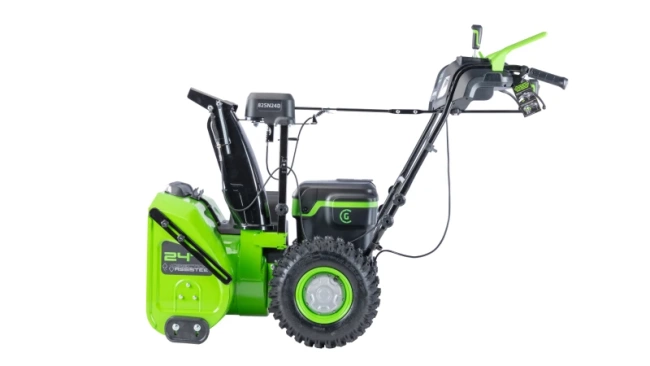 Снегоуборщик Greenworks GD82ST56 82V аккумуляторный 