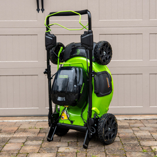Газонокосилка самоходная Greenworks GC82LM51SP2 82V аккумуляторная