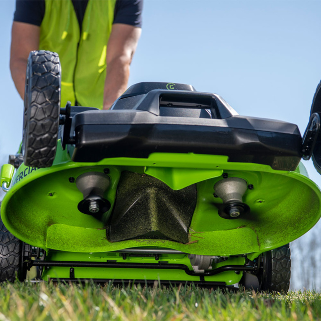 Газонокосилка самоходная Greenworks GC82LM61S 82V аккумуляторная