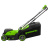 Газонокосилка Greenworks GD24X2LM411 24V аккумуляторная Газонокосилка Greenworks GD24X2LM411 24V аккумуляторная
