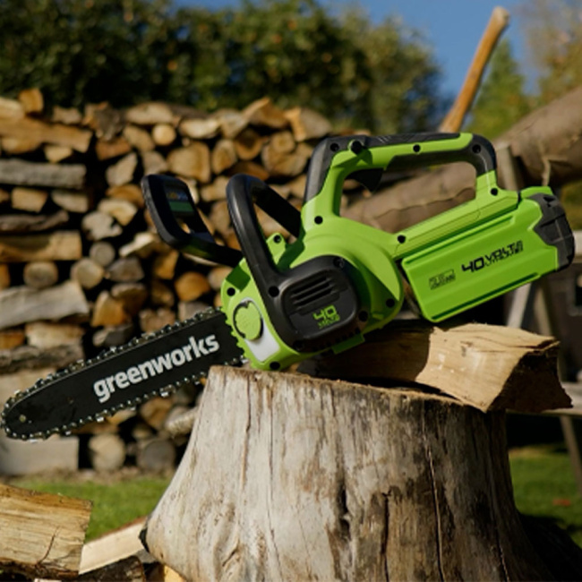 Пила цепная Greenworks G40CS30II 40V аккумуляторная