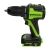 Дрель-шуруповерт Greenworks DD345 24V аккумуляторная 