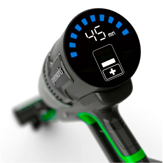 Пылесос вертикальный Greenworks GD24SV 24V аккумуляторный, АКБ 4 Ач + ЗУ 2А