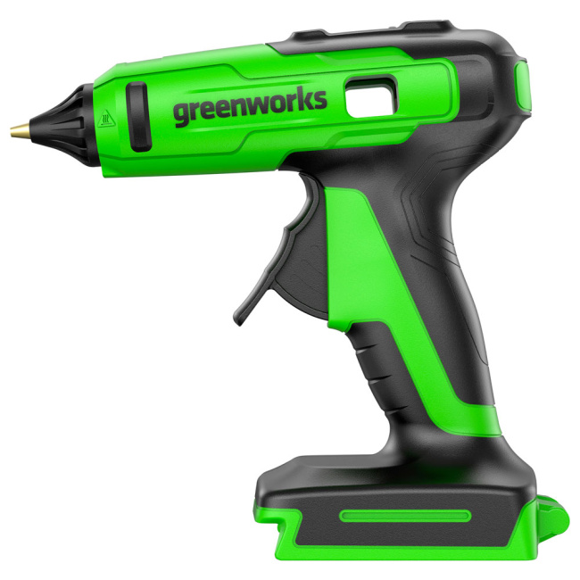 Пистолет клеевой Greenworks G24GLG 24V аккумуляторный 