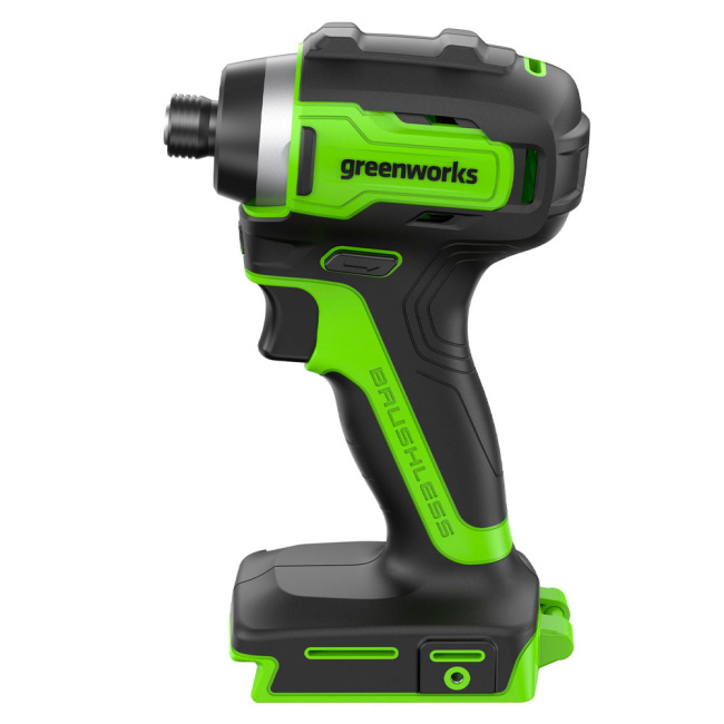 Винтоверт ударный Greenworks ID3170, 24V аккумуляторный