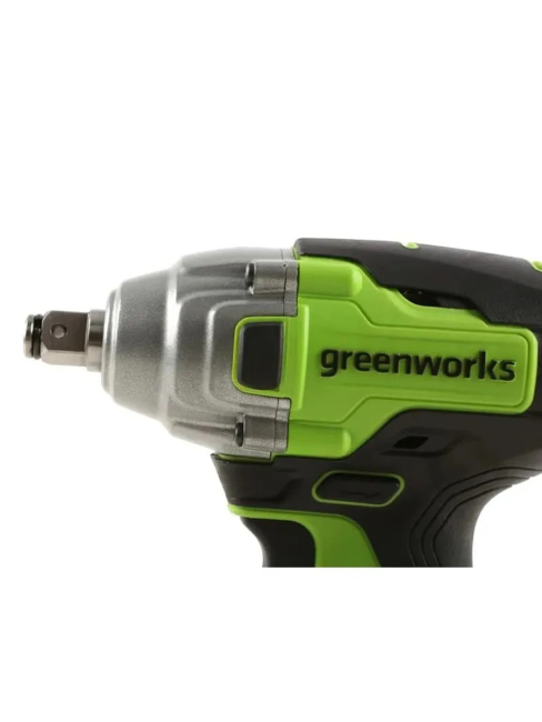 Гайковерт ударный Greenworks GD24IW400 24V аккумуляторный 