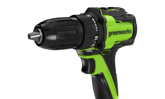 Дрель-шуруповерт Greenworks DD345 24V аккумуляторная 