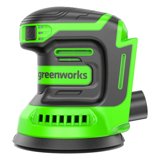 Шлифовальная машина эксцентриковая Greenworks OS325 24V аккумуляторная 
