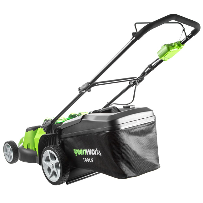 Газонокосилка Greenworks TwinForce G40LM49DB 40V аккумуляторная