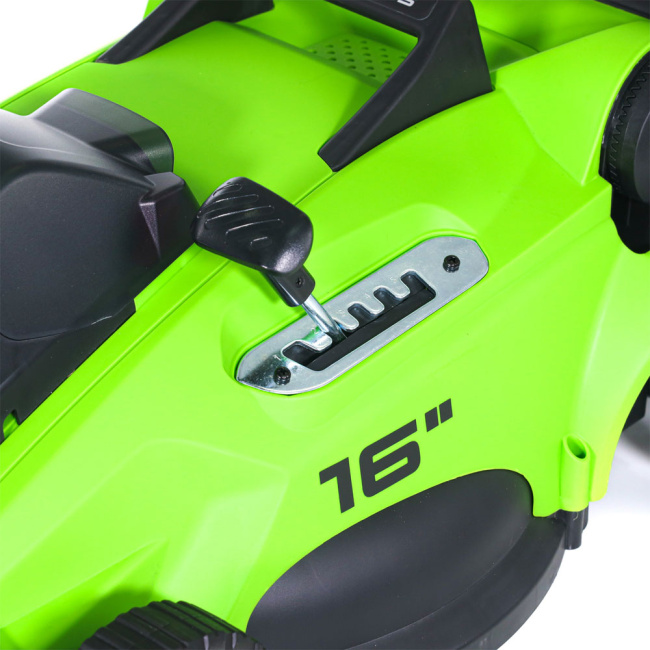 Газонокосилка Greenworks GD40LM16X 40V аккумуляторная