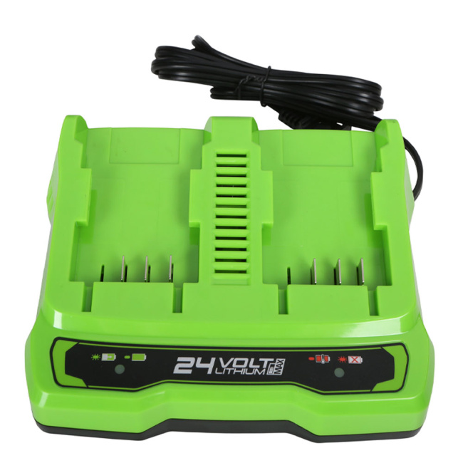 Зарядное устройство Greenworks G24X2UC2 24V для 2-х аккумуляторов