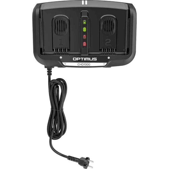 Ультрабыстрое двухпортовое зарядное устройство Greenworks CHD1300 82V