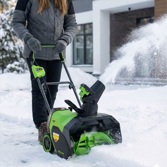Снегоуборщик Greenworks G40ST40 40V аккумуляторный 