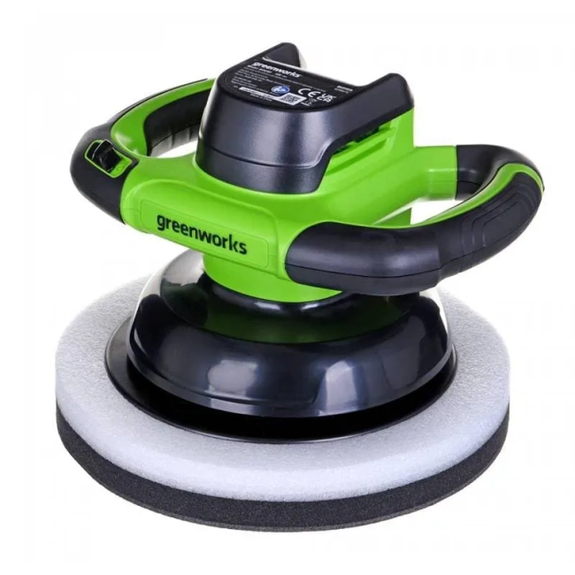 Полировальная машина аккумуляторная Greenworks G24BU10
