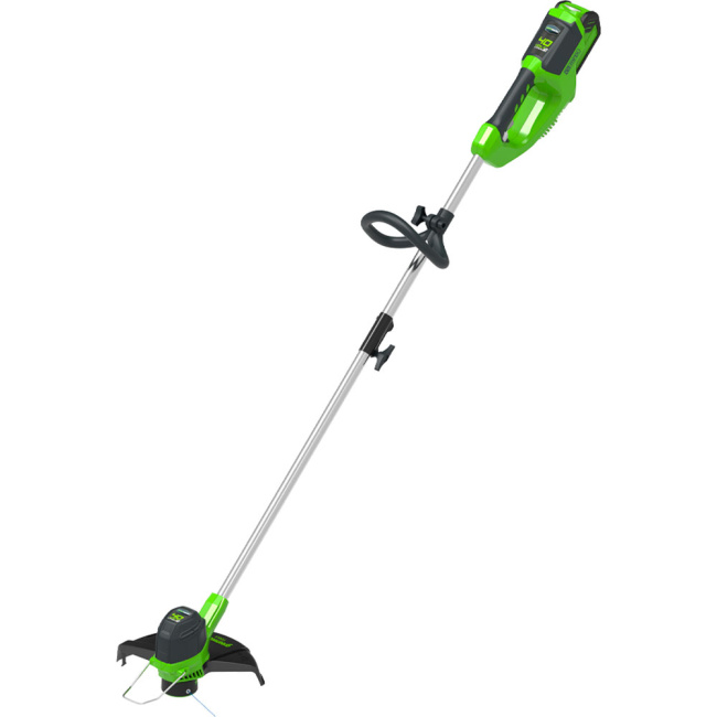 Триммер Greenworks G40LTK4 40V аккумуляторный