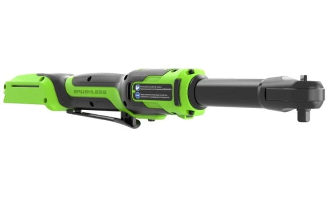Гайковерт-трещотка удлиненная Greenworks GD24RWX 24V аккумуляторная 