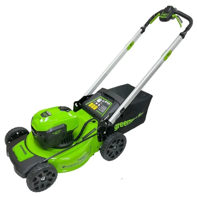 Газонокосилка самоходная Greenworks GD40LM48SP 40V аккумуляторная