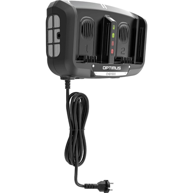 Ультрабыстрое двухпортовое зарядное устройство Greenworks CHD1300 82V