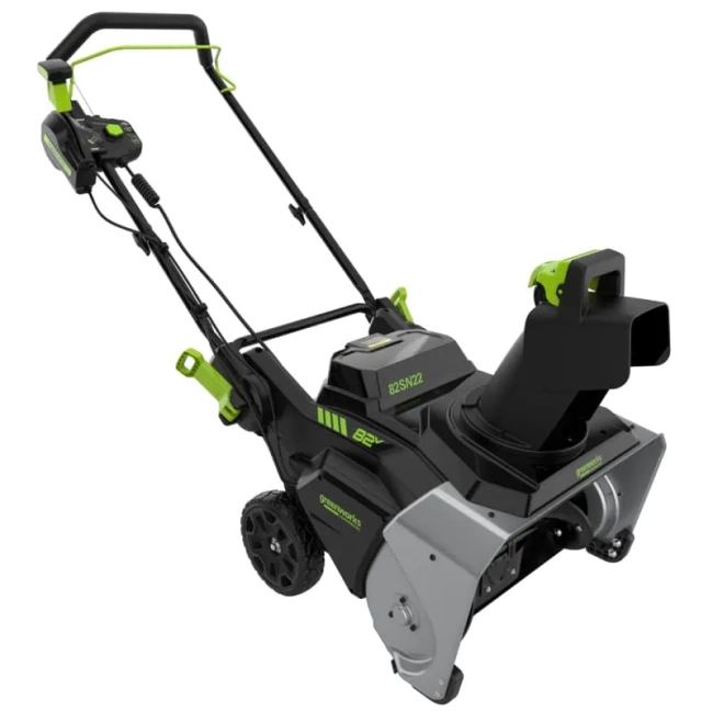 Снегоуборщик Greenworks 82SN22 82V аккумуляторный 
