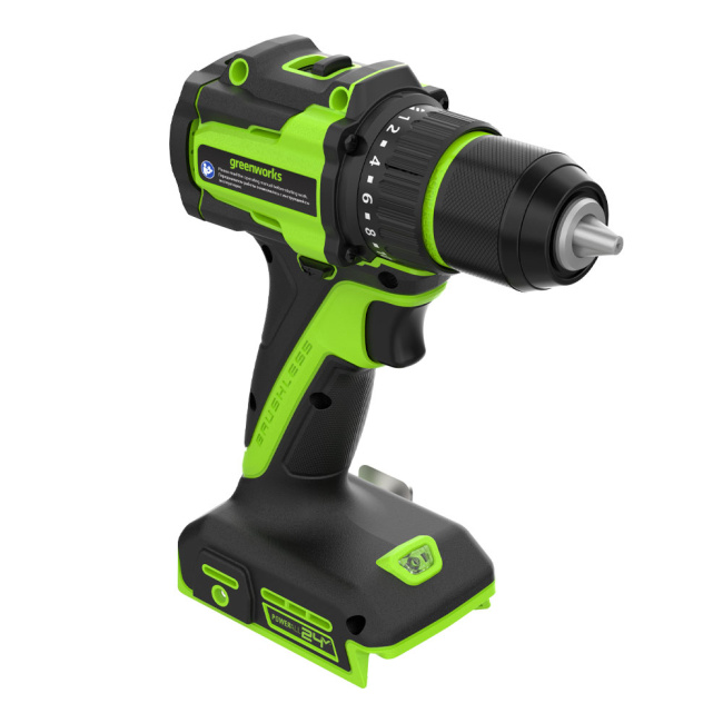 Дрель-шуруповерт Greenworks DD350 24V аккумуляторная